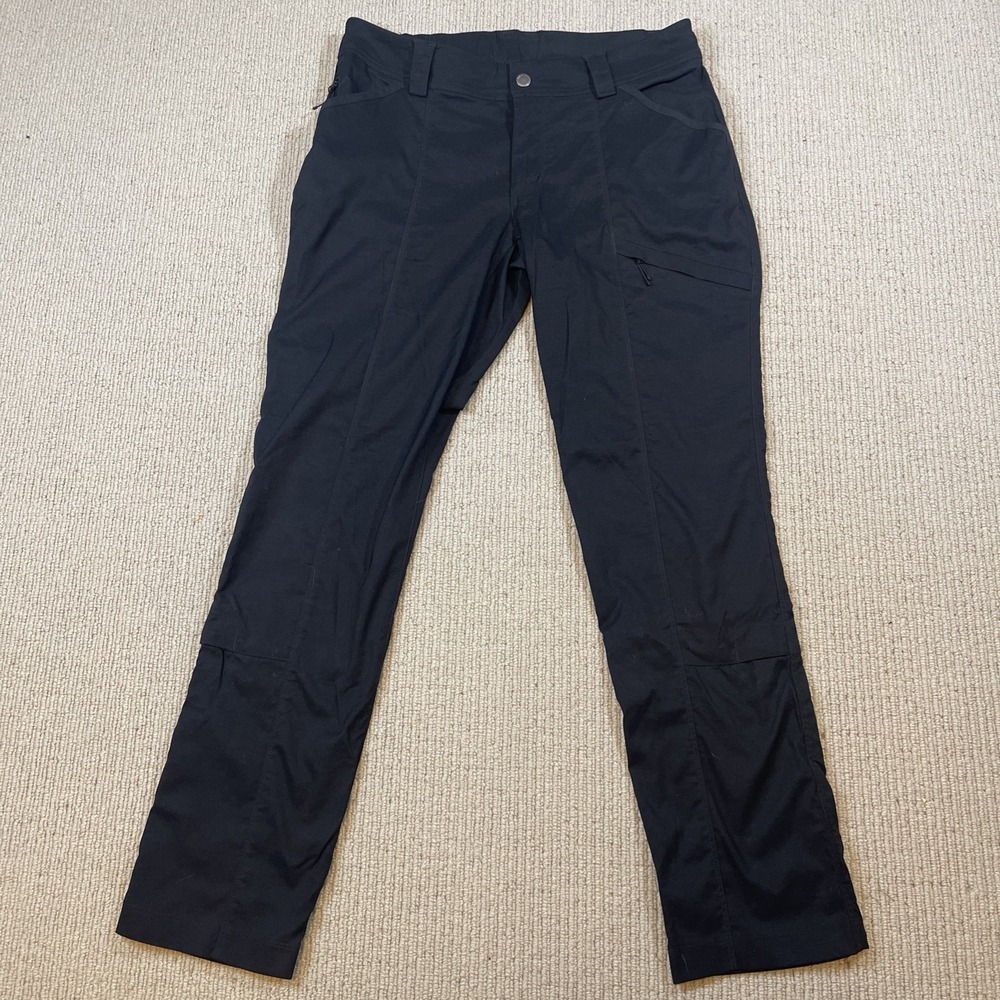 Duluth Trading Co Women's 10x31 Dry on the Fly Pants Hiking Black - Picture 1 of 5